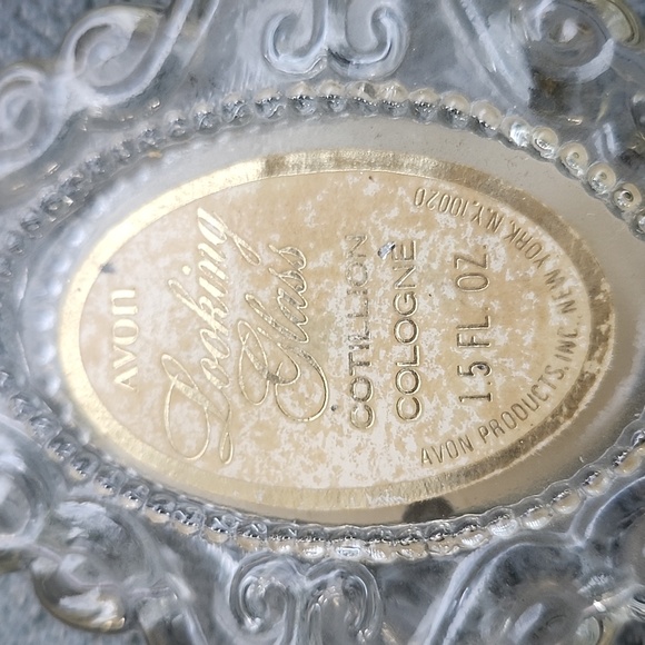 Avon Looking Glass Cotillon Cologne Bottle - Picture 2 of 6
